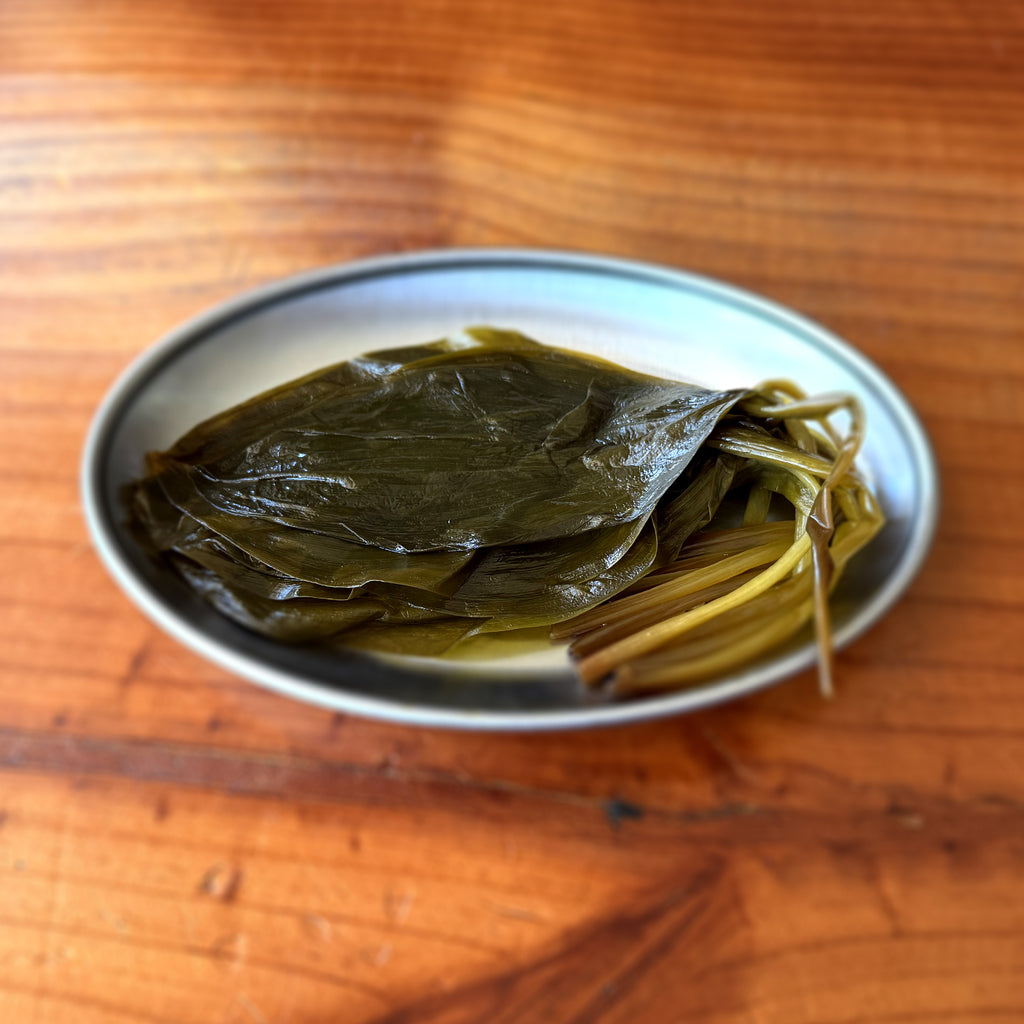 강원도 절임명이나물 400g<br>(Pickled Wild Garlic Leaves)