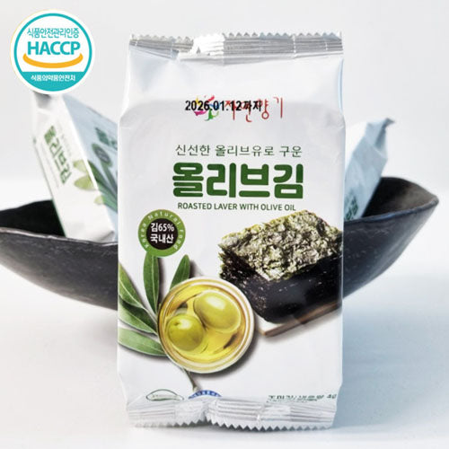 (도시락)올리브유김<br>(Olive Oil Laver)